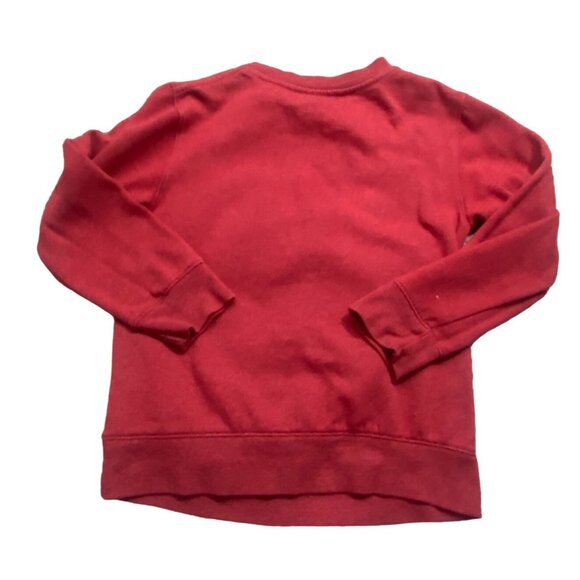 Disney Mickey Mouse And Friends Kids Crew Neck Sweatshirt-Red-Size Small-GUC - Picture 5 of 6